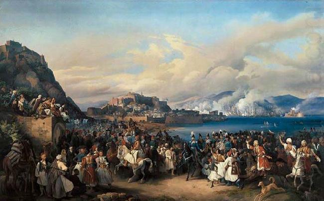 The Entry of King Othon of Greece into Nauplia, HESS, Heinrich Maria von